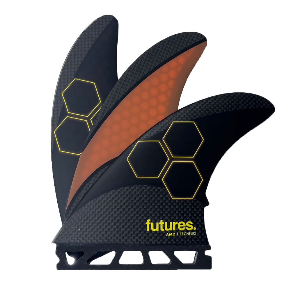 futures サーフボードフィン 3枚セット アルメリック Amazon | future fin TECH FLEX AM2 Large フューチャーフィン [BLK